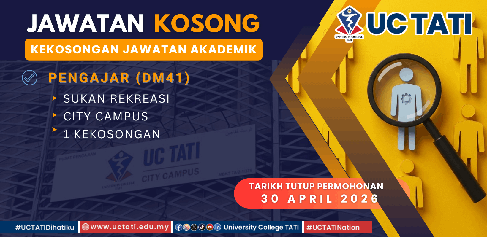 UC TATI-Kerja Kosong
